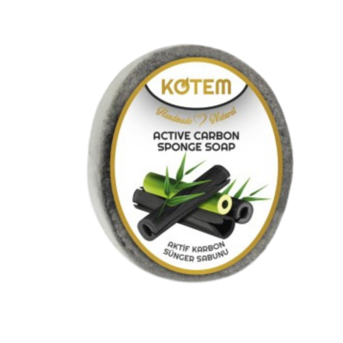 Kotem mydełko w gąbce Aktywny Węgiel.png