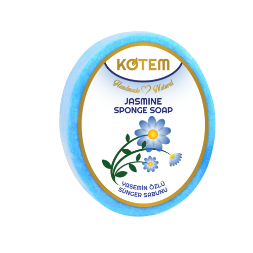 Kotem mydełko w gąbce Jaśmin.png
