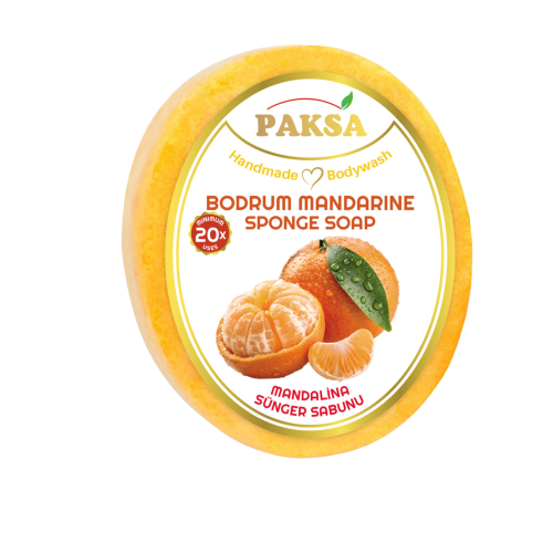 Paksa mydełko w gąbce Mandarynka z Bodrum.png