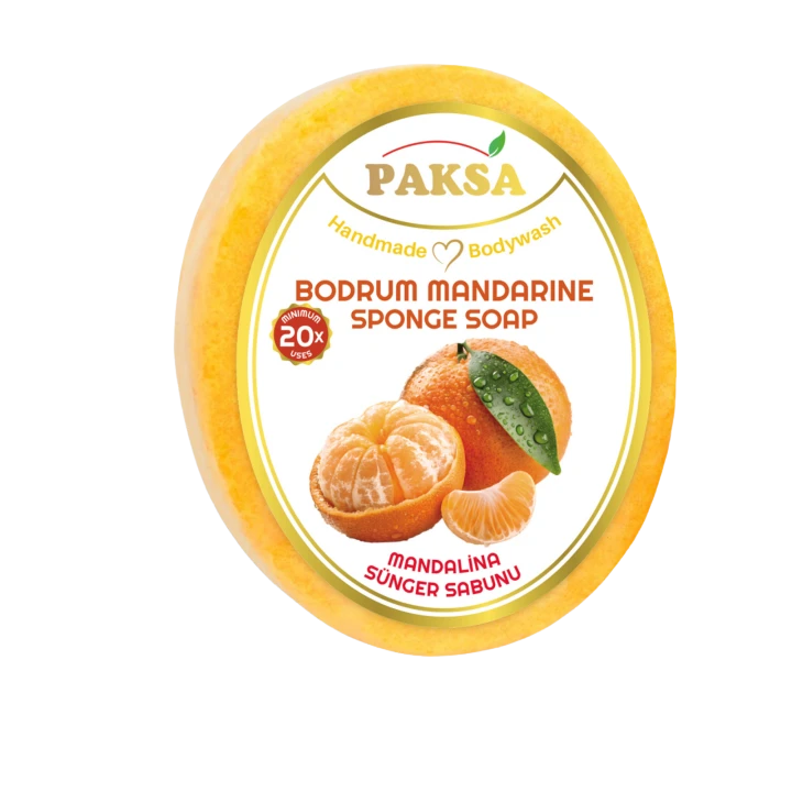 Paksa mydełko w gąbce Mandarynka z Bodrum.png