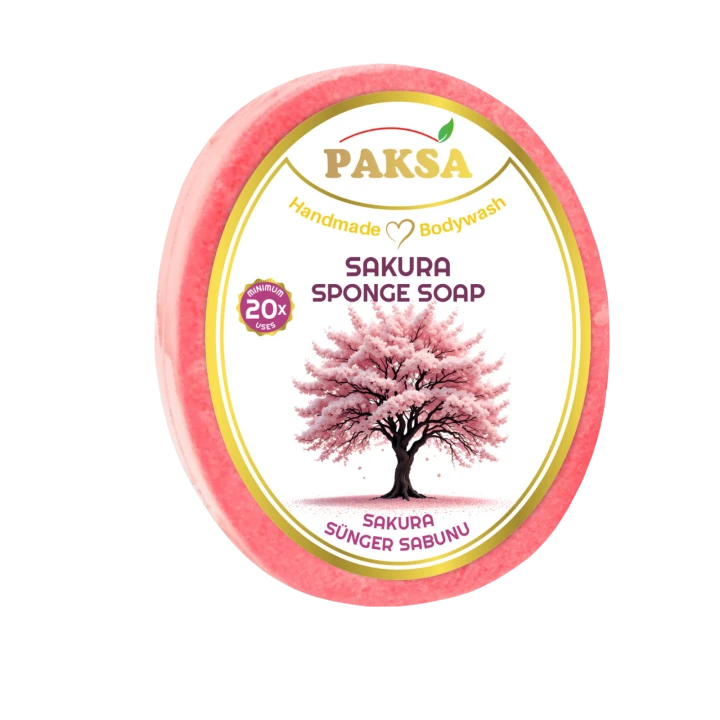 Paksa mydełko w gąbce Sakura.png